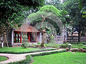 Temple of literature photo