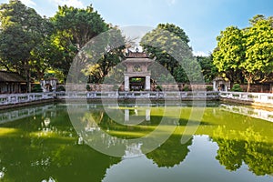 Temple of Literature, aka Van Mieu, in Hanoi, Vietnam