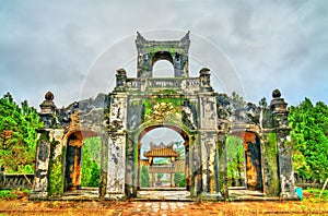 The Temple of Literature in Hue, Vietnam