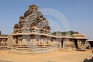 Hazara Ramachandra Temple, Hampi, near Hospete, Karnataka, India photo