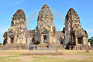 Temple in Lopburi, Thailand.