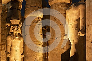 Temple of Luxor - Night Photography of Ancient Egypt - Egyptology