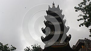 Temple made of ceramic, Dalat, Vietnam