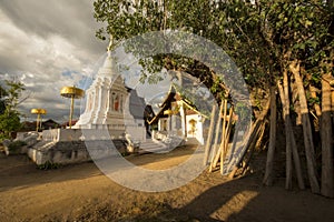 Temple in Mae Chaem District Chiang Mai Province, Thailand