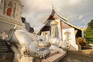 Temple in Mae Chaem District Chiang Mai Province, Thailand