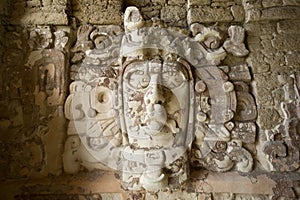 Temple of the Masks at Kohunlich Mexico