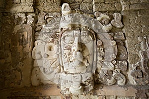 Temple of the Masks at Kohunlich Mexico photo