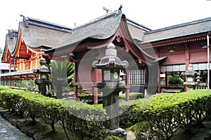 Temple in Matsuyama, Shikoku Island, Japan