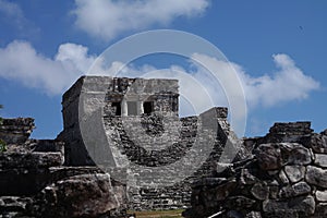 Temple of the Mayans in Mexico