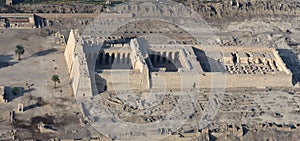Temple of Medinet Habou in Luxor