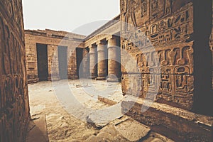 Temple of Medinet Habu, dedicated to Rameses III. - UNESCO World