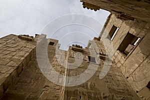 Temple of Medinet Habu, dedicated to Rameses III. - UNESCO World