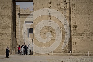 Temple of Medinet Habu, dedicated to Rameses III. - UNESCO World