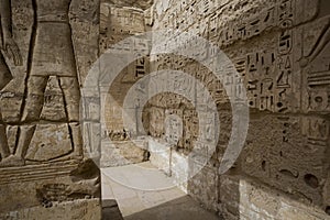 Temple of Medinet Habu, dedicated to Rameses III. - UNESCO World