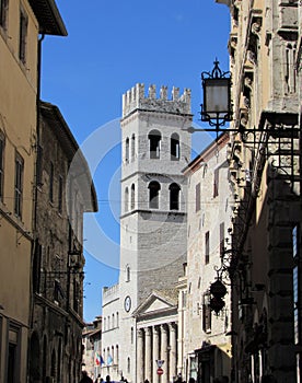 Temple of Minerva in Assisi, Italy