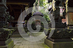 Temple at Monkey Forest Sanctuary in Ubud