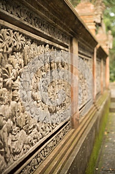 Temple in Monkey forest Ubud Bali