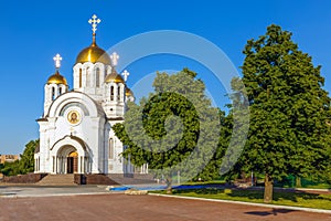 Temple-monument in honor of the great martyr George the Victorious