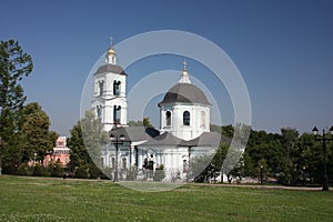 Temple of the Mother of God icon in Tsaritsyno.