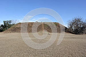 Temple Mound from Mound D at Kolomoki Mounds