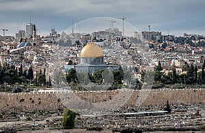 Temple Mount with Dome of the Rock