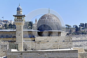 Temple Mount in Jerusalem.