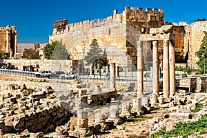 Temple of the Muses at Baalbek, Lebanon
