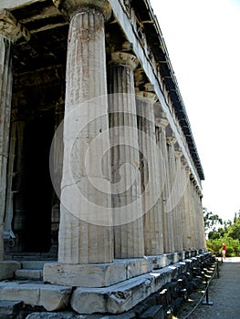 Temple near Acropolis of Athens, Greece 2