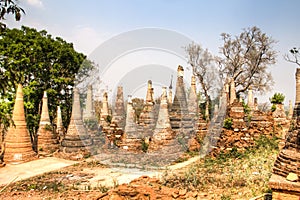 Temple near Inle Lake, Myanmar