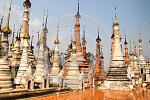 Temple near Inle Lake, Myanmar