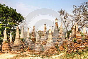 Temple near Inle Lake, Myanmar