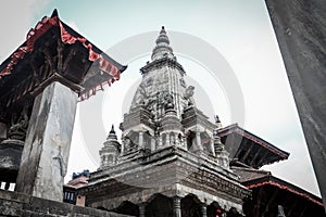 The temple in nepal