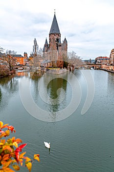 Temple Neuf or the New Temple in Metz, France