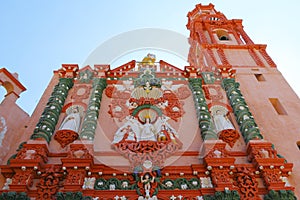 Temple of nuestra senora de la merced  in atlixco puebla mexico II