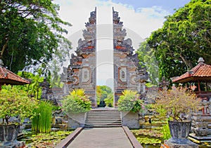 Temple in Nusa Dua  in Bali Island in  Indonesia photo