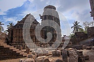 Temple of Odisha SukaSari Temple in Bhubaneswar,Odisha, India