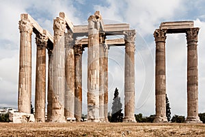 Temple of Olympian Zeus Athens photo