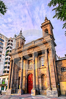 Temple of Our Lady of Mount Carmel in Guadalajara, Mexico