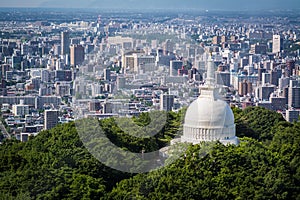 Temple Over Sapporo