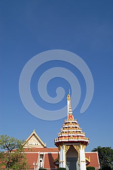 Temple with pagoda