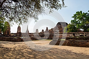 Temple pagoda ancient ruins invaluable photo