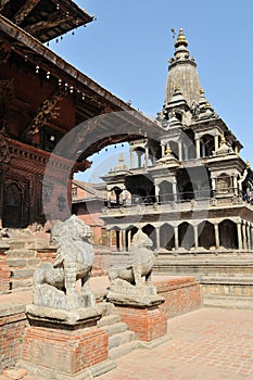 Temple in Patan 4