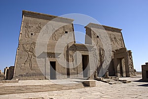 Temple of Philae ruins, Egypt, Travel Destination