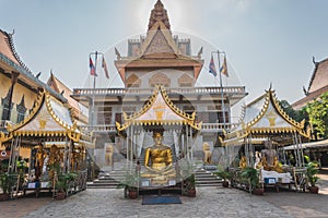 Temple in Phnom Penh Cambodia