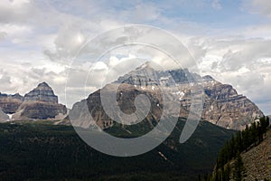 Temple and Pinnacle Mountains, Canadian Rockies