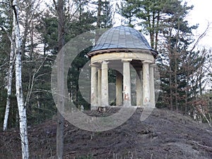 Temple in Pokoj. photo