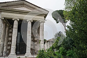 Temple of Portuno in the Rome Boario Forum