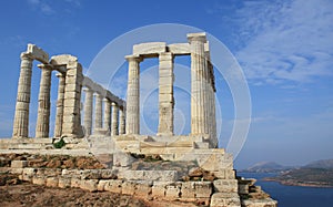 Temple of Poseidon near Athens, Greece