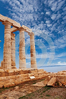 Temple of Poseidon near Athens, Greece