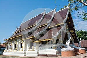 Temple at Pua District, Nan,